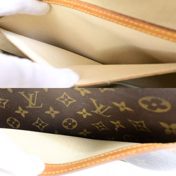 LOUIS VUITTON Reporter PM Crossbody Shoulder Bag Monogram Leather M45254 31FA897 - Picture 4 of 13